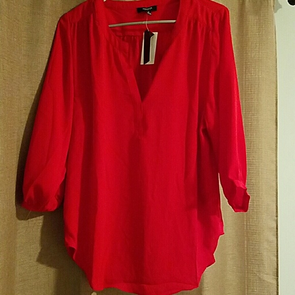 Red Blouse