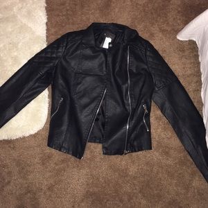 Leather jacket