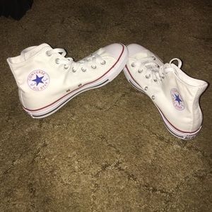 White High Top Converse