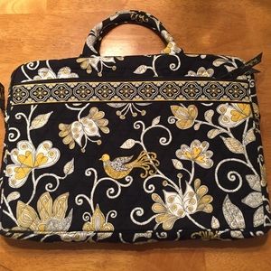 Vera Bradley 'Yellow Bird' Laptop Bag