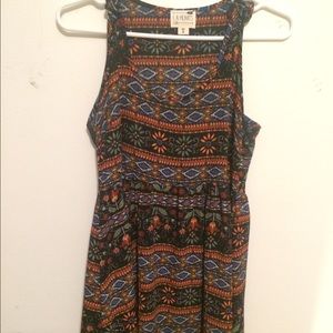 Tribal print dress