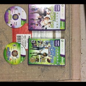 Two sports Kinect games