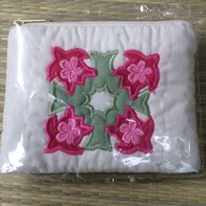 🌺 Hawaiian Quilt Coin Purse "HONU" Turtle