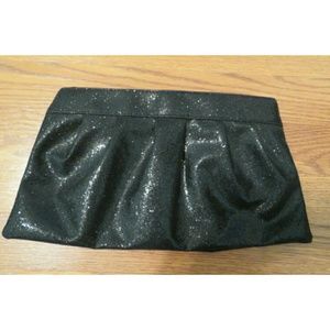 H&M Black Sparkle Clutch Purse