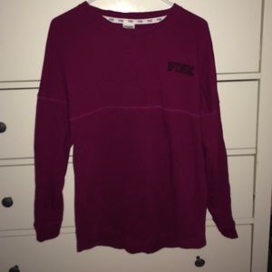 VS Pink Varsity Crew Neck!