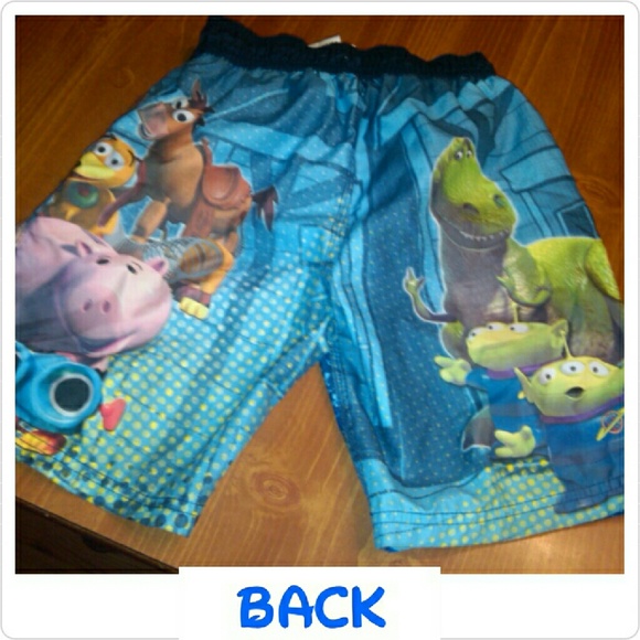 DISNEY Toy Story Boys Bathing Suit Size 6 - Picture 2 of 2
