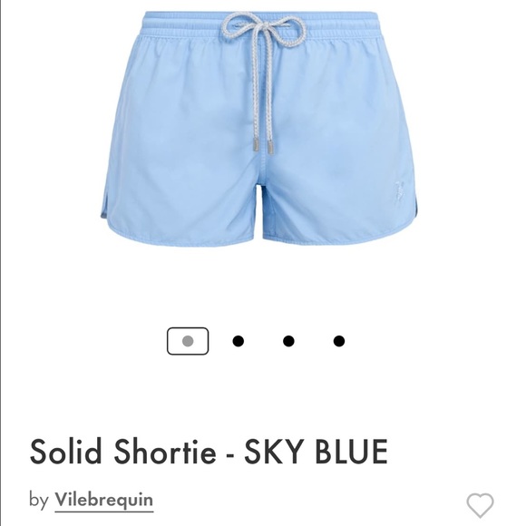 Vilebrequin women's medium light blue shorts