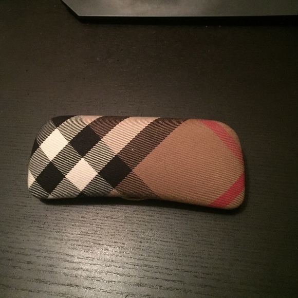 Burberry glasses case