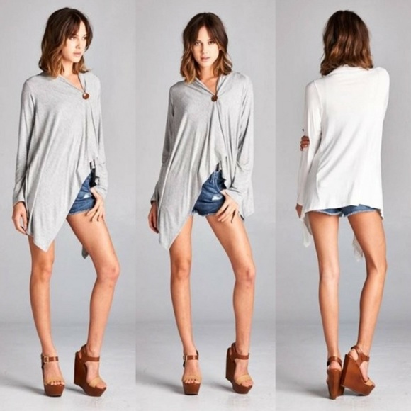 👉LAST ONE👈Button Wrap Cardigan - Picture 2 of 3
