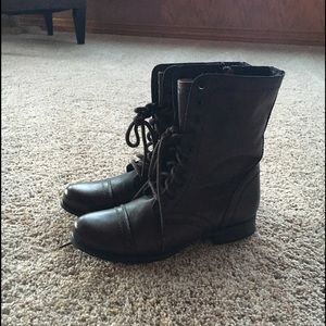 Steve Madden Combat Boots
