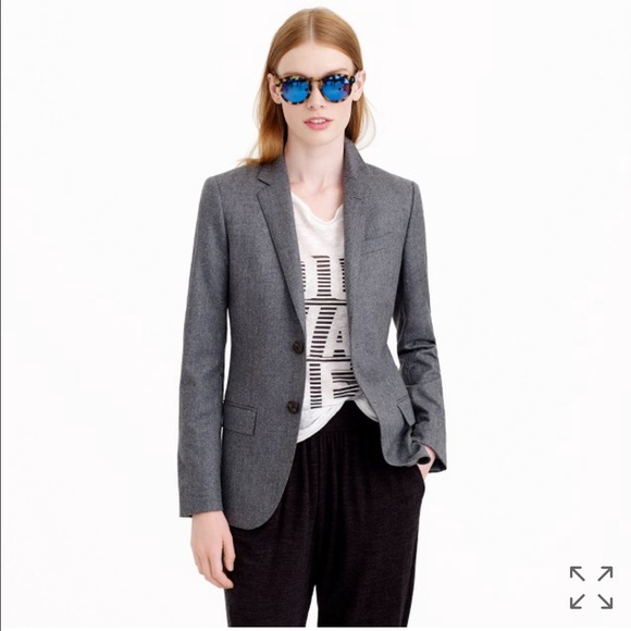 Jcrew women's Ludlow Blazer Wool Flannel