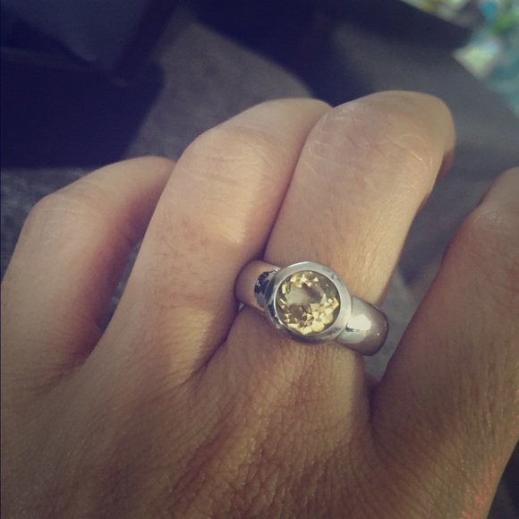 Citrine ring