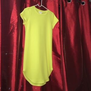 Neon Yellow Dress