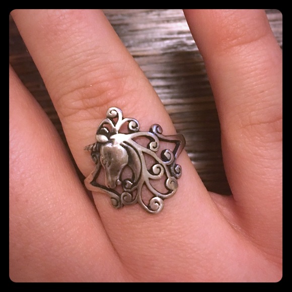 Sterling Silver Unicorn Ring