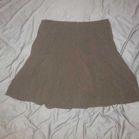 Solid black twirly skirt