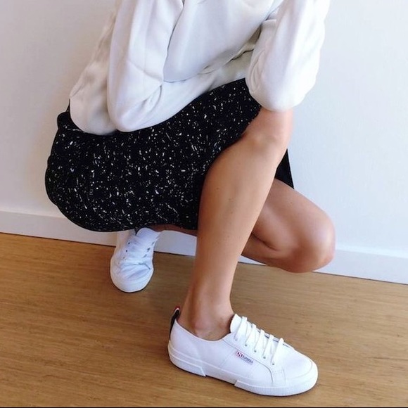 Superga Shoes - 🎀FINAL SALE🎀Superga - New White Leather Shoes