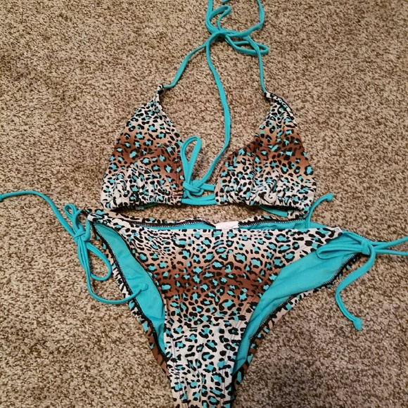 Cheetah bathing  suit