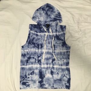 Sleeveless Pullover Hoodie