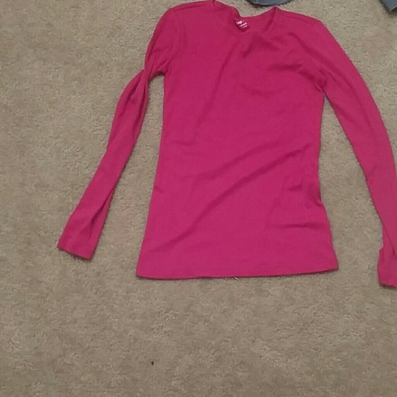 Gap red long sleeve