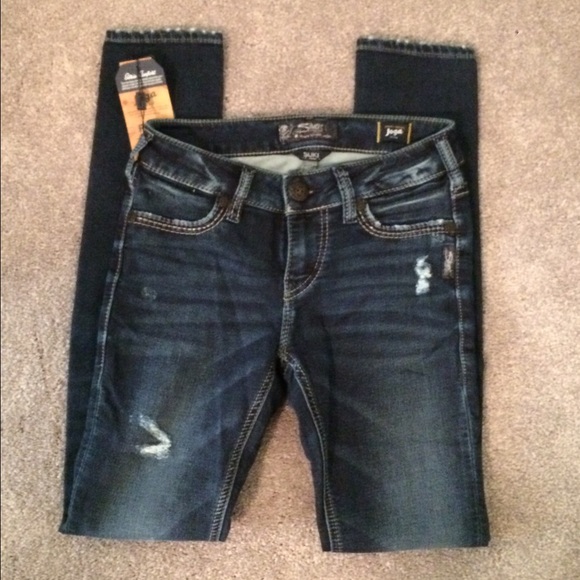 Skinny Silver Jeans Suki Joga