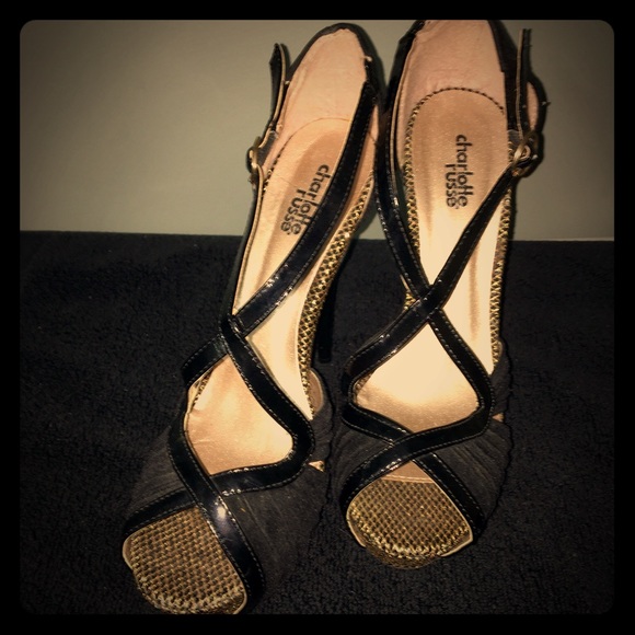 Charlotte Russe Gorgeous Strappy Heels! NWOT