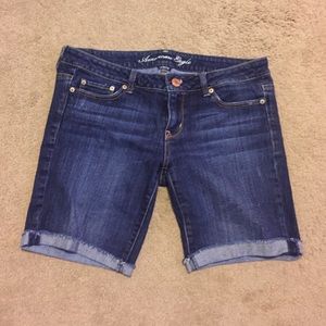 AE Bermuda jean shorts