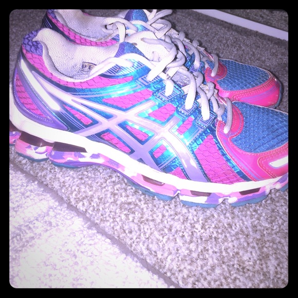 Asics shoes. Cotton candy. size 7.5
