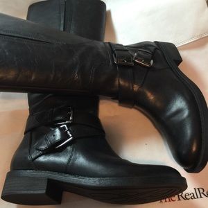 Enzo Angiolini Boots at the knees.