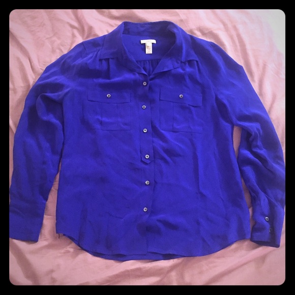 J. Crew blouse. 100% silk
