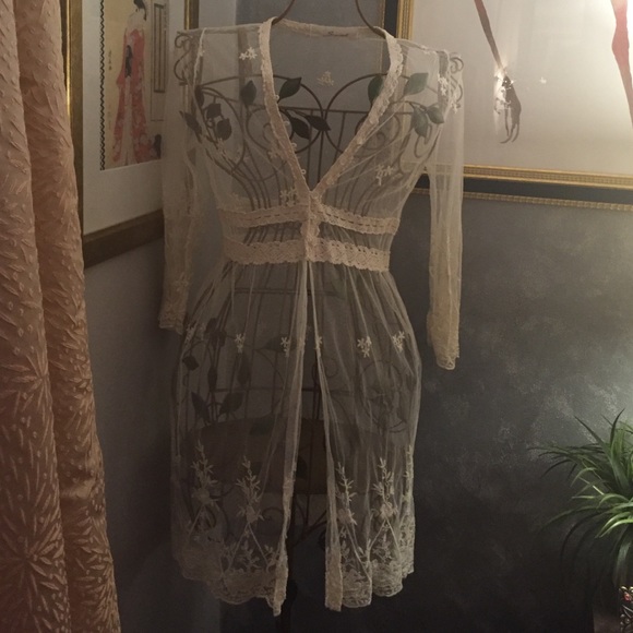 Lace cardigan