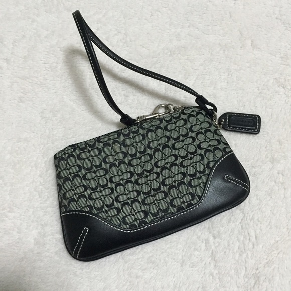 Coach Signature Wristlet