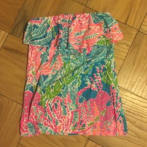 Lilly Pulitzer Tube Top