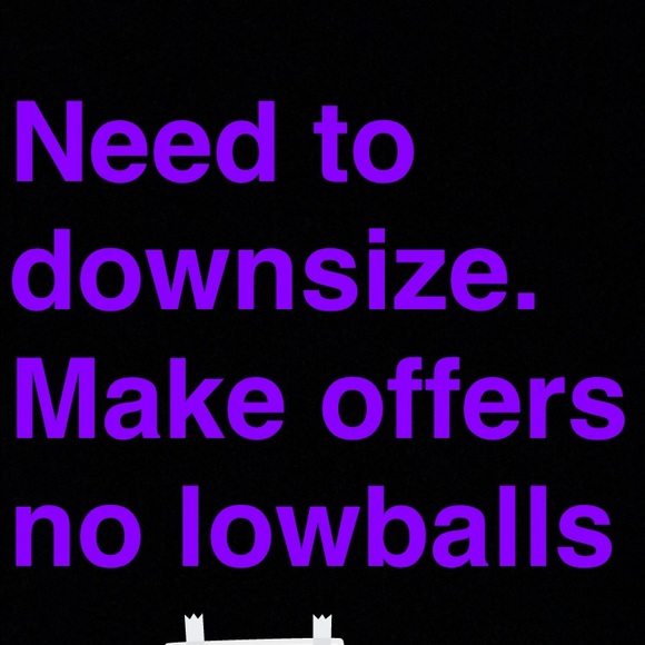 Downsizing closet