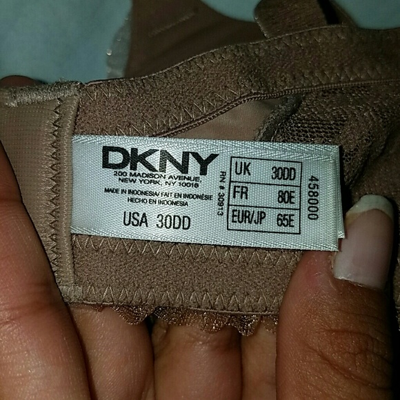 BNWOT DKNY Mocha/Brown 30DD Bra - Picture 3 of 4