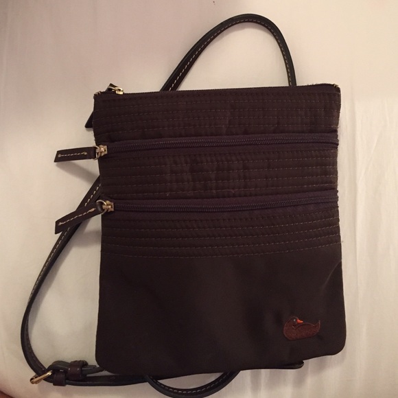 WORN ONCE Brown dooney and bourke purse