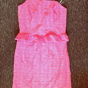 Authentic Lilly Pulitzer peplum dress
