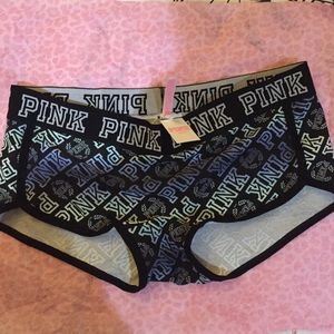 (M) PINK Logo Boyshorts Panty