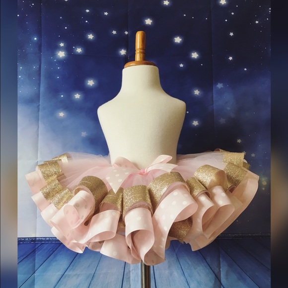 Minnie Mouse ribbon trim tutu, tutu - Picture 2 of 3