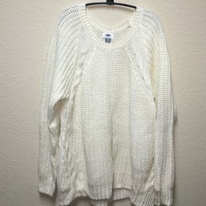 The perfect oversized chunky sweater for fall