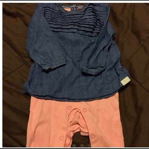 7 For All Man Kind 3-6 mo outfit