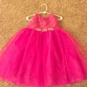 4T pink dress