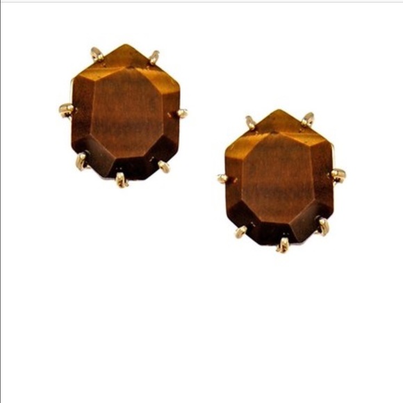 Kendra Scott Jewelry - Kendra Scott Morgan Tigers Eye Stud Earrings