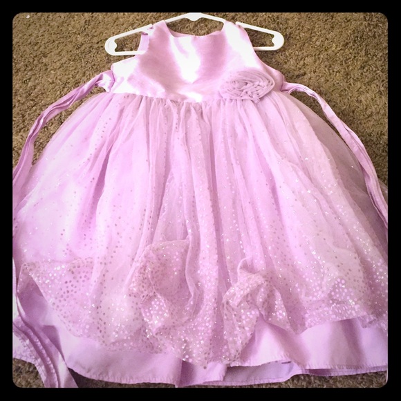 2T purple dress