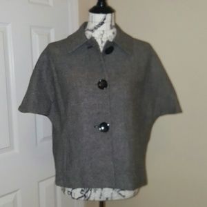 CUTEST Michael Kors Tweed CAPE!