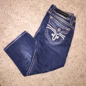 Rock Revival Cropped Jeans