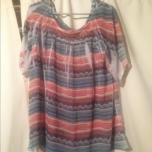 Maurices Aztec Style Blouse