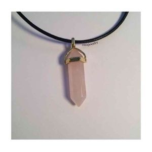 💞 Rose Crystal Quartz Choker 💞