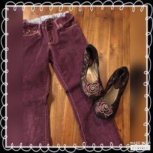 Nordstrom glitter ballet flat shoe