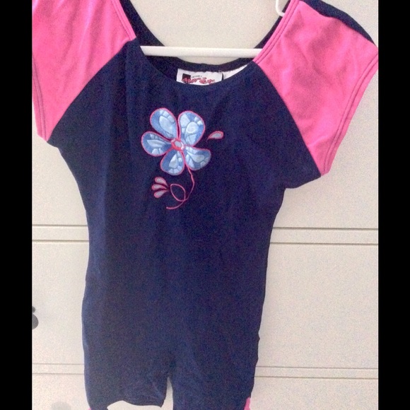 Girls 6/7 Gymnastics shorts Leotard 🏅🇺🇸