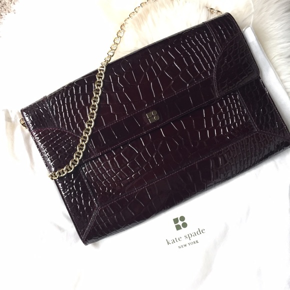 🔴SALE PRICE DROP!🔴Kate Spade Croc Chain Bag